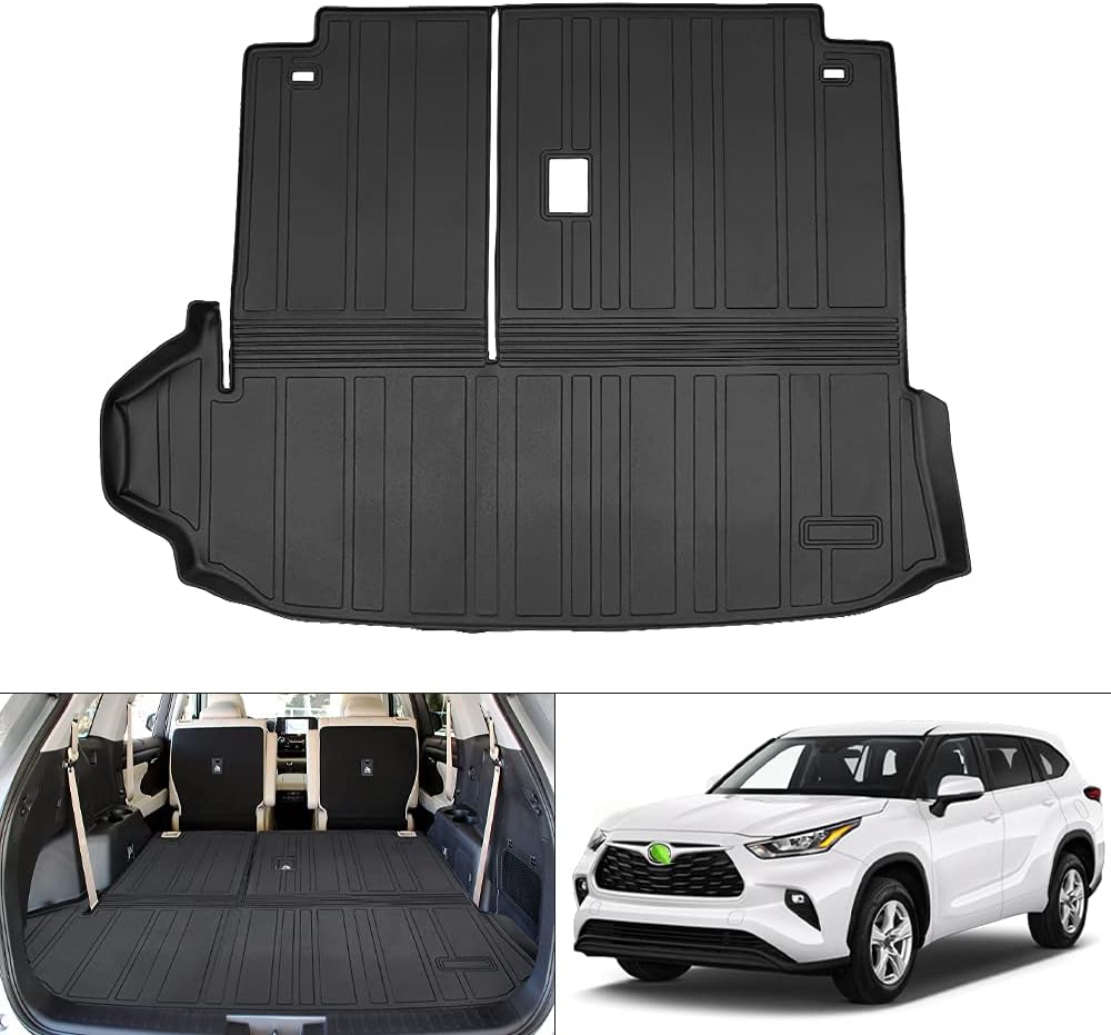 Black All Weather Cargo Liner Trunk Floor Mat S900