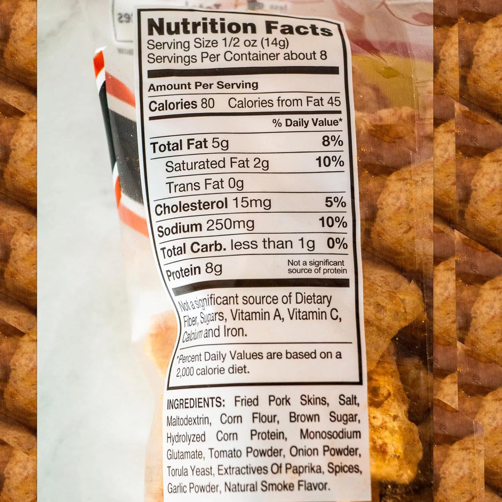 4 Oz Bags BBQ Pork Rinds R362443