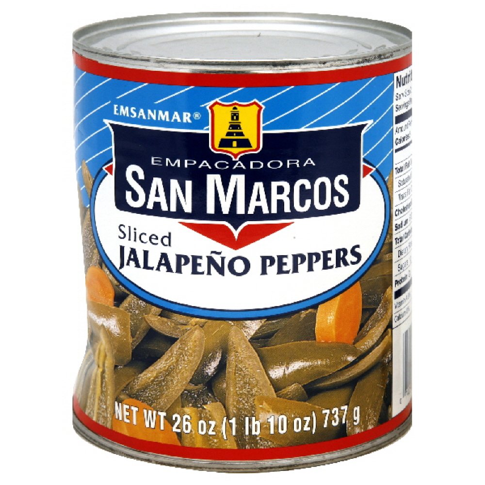 Sliced Jalapeno Tin, 26-ounces (Pack of 10) O5105