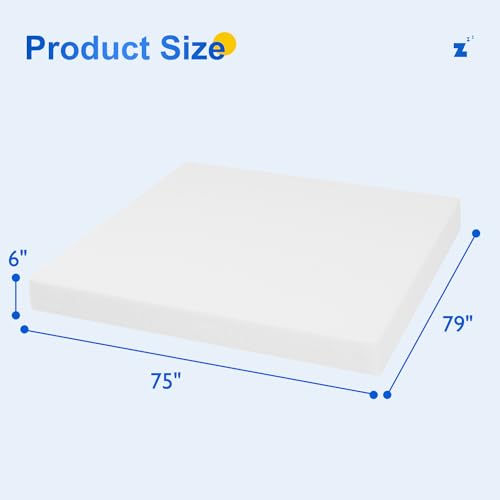 Queen Bamboo Charcoal Gel Infused Memory Foam Mattress L279445