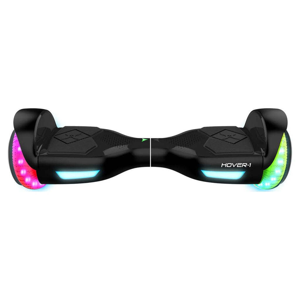 Black Hoverboard with Bluetooth Speaker and LED Lights H871