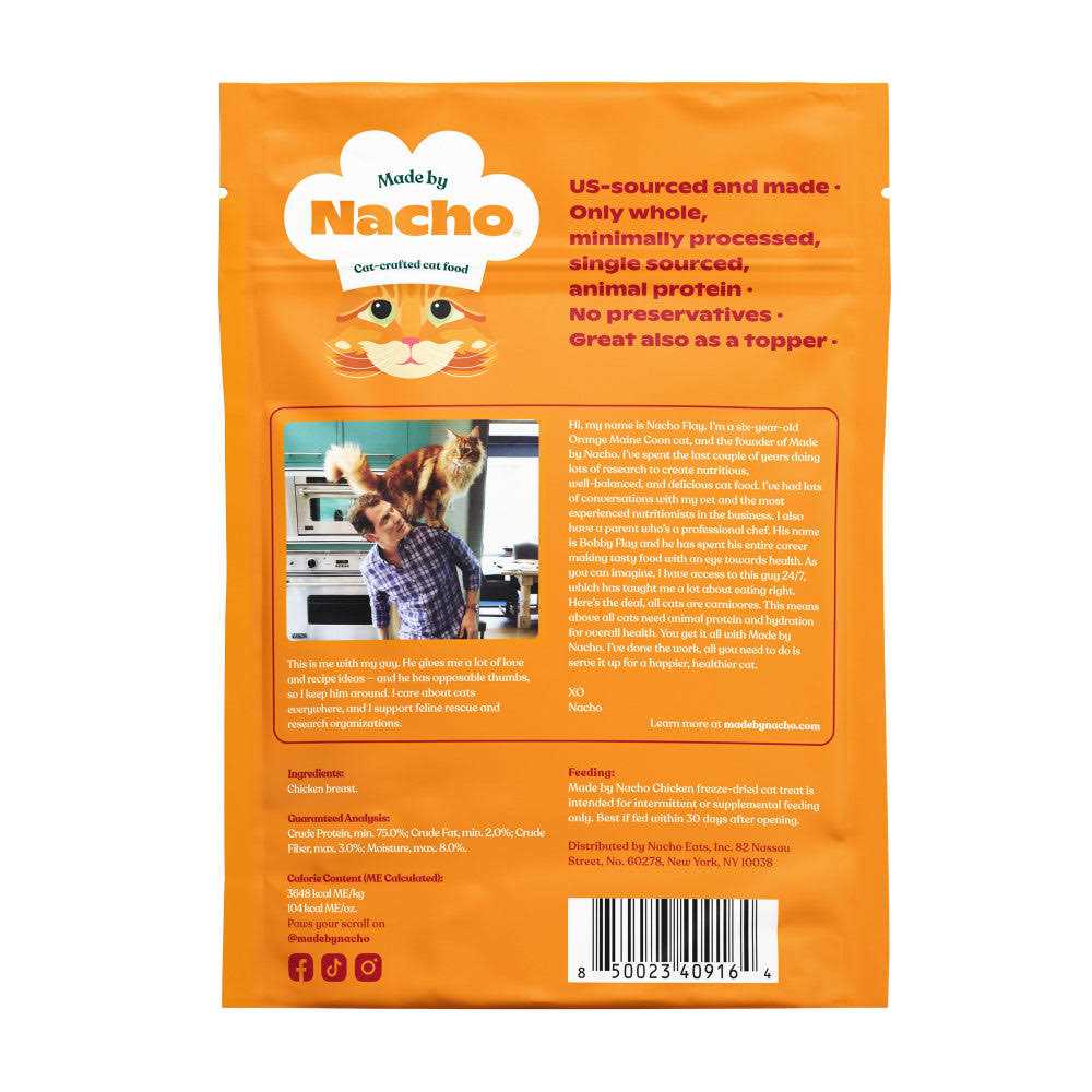 Chicken Breast Freeze Dried Cat Treats Z122630
