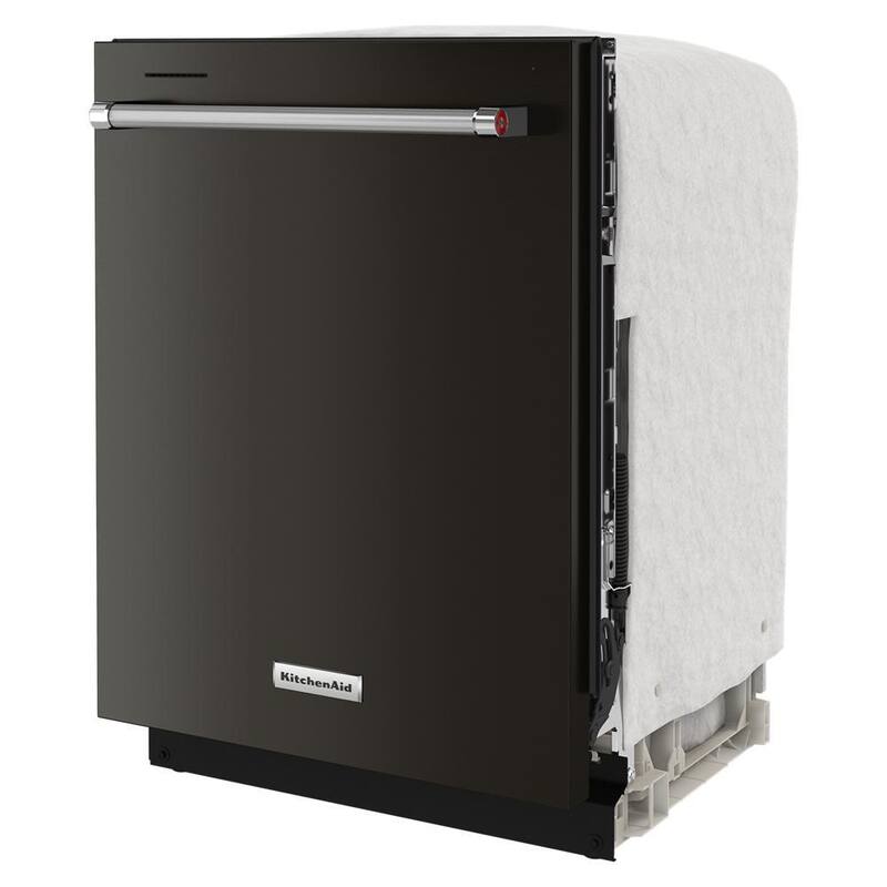 Black Stainless Built-in Dishwasher with Stainless Steel Tub, 44 dBA O7306