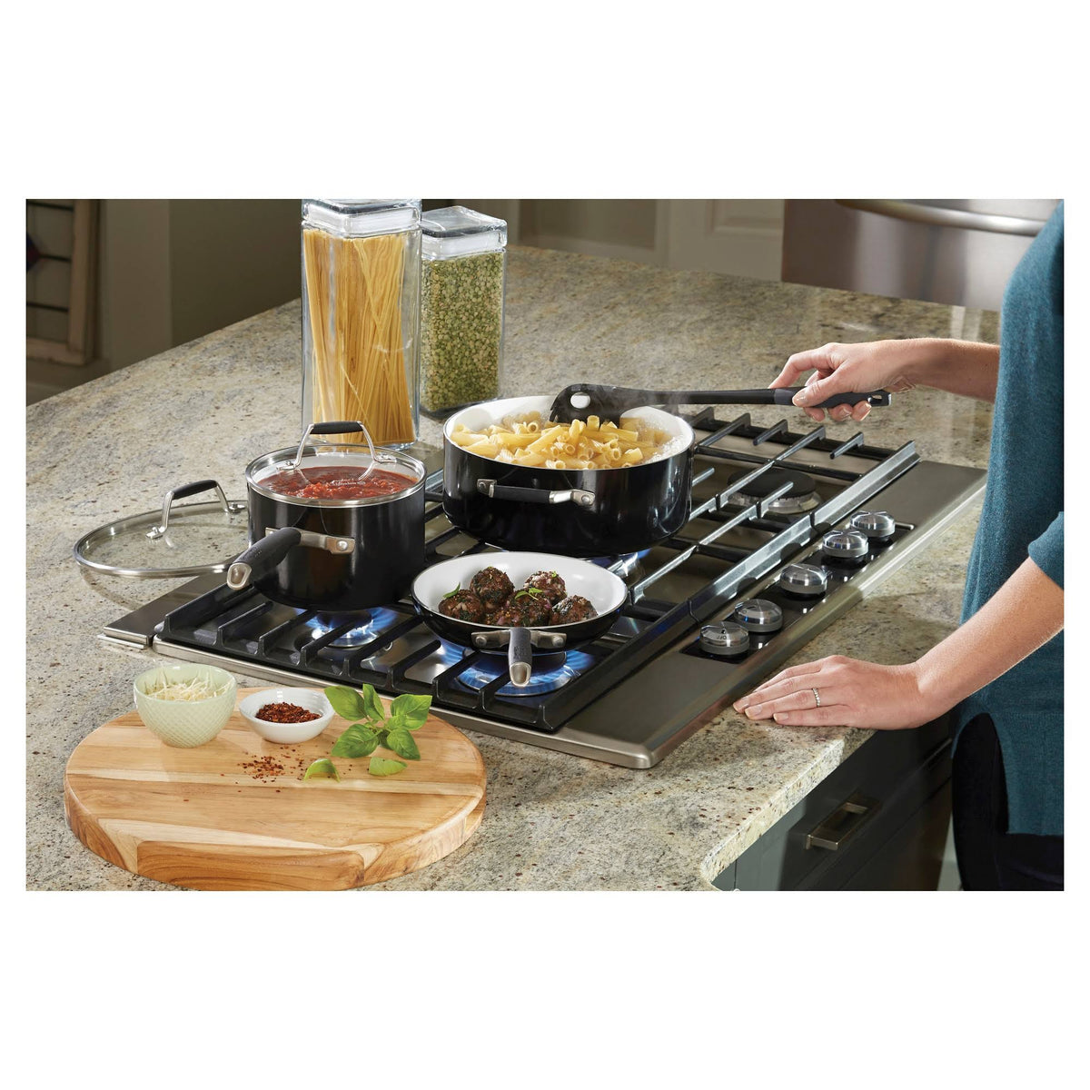 8-Piece Ceramic Cookware Set A97155