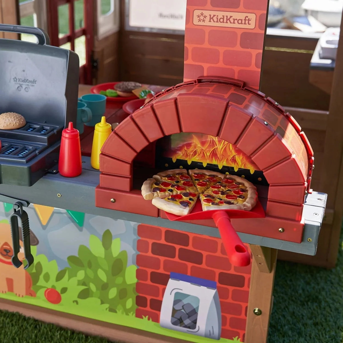 Wooden Outdoor Playhouse H1730