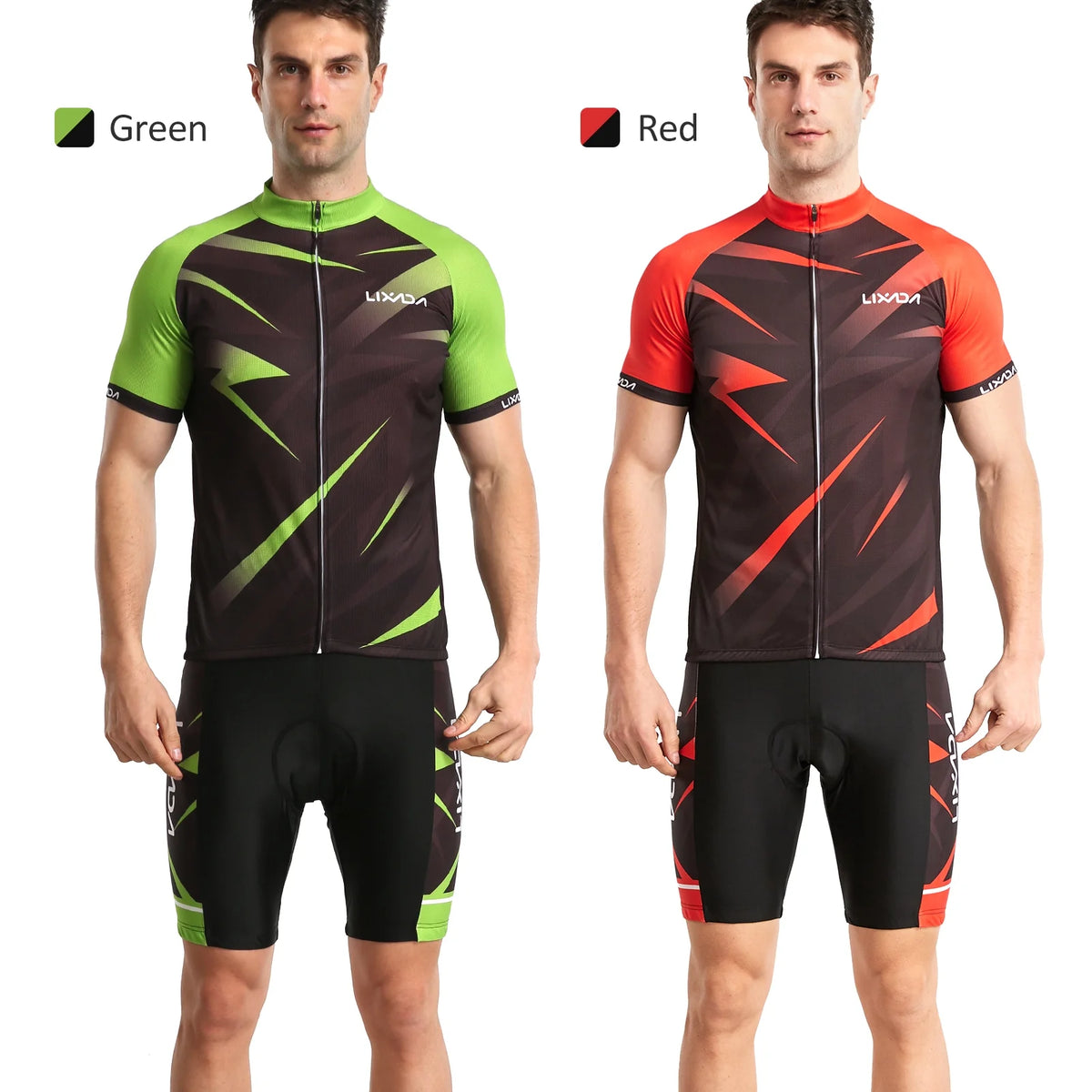 Breathable Padded Cycling Shirt Set X5374