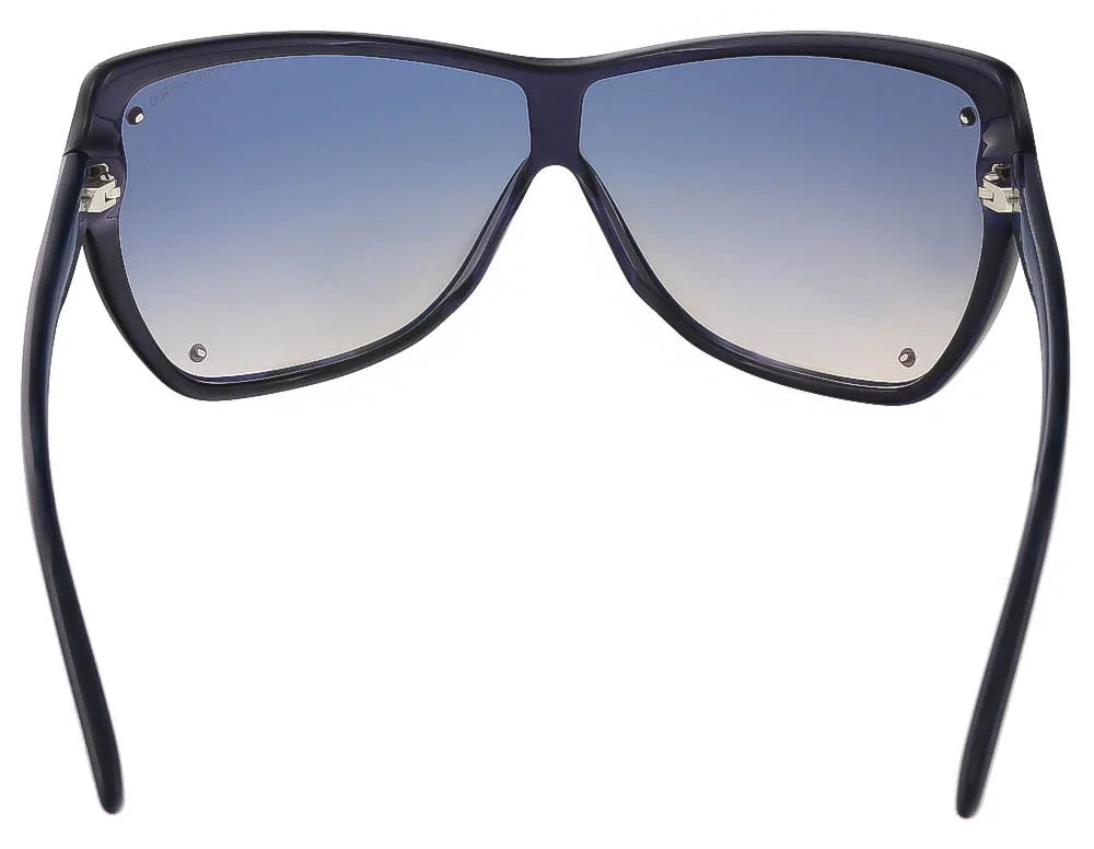 Midnight Blue Rectangle Sunglasses B160