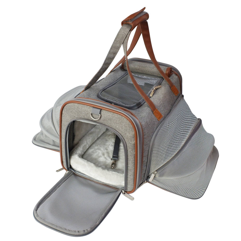 Double Expandable Pet Carrier B257