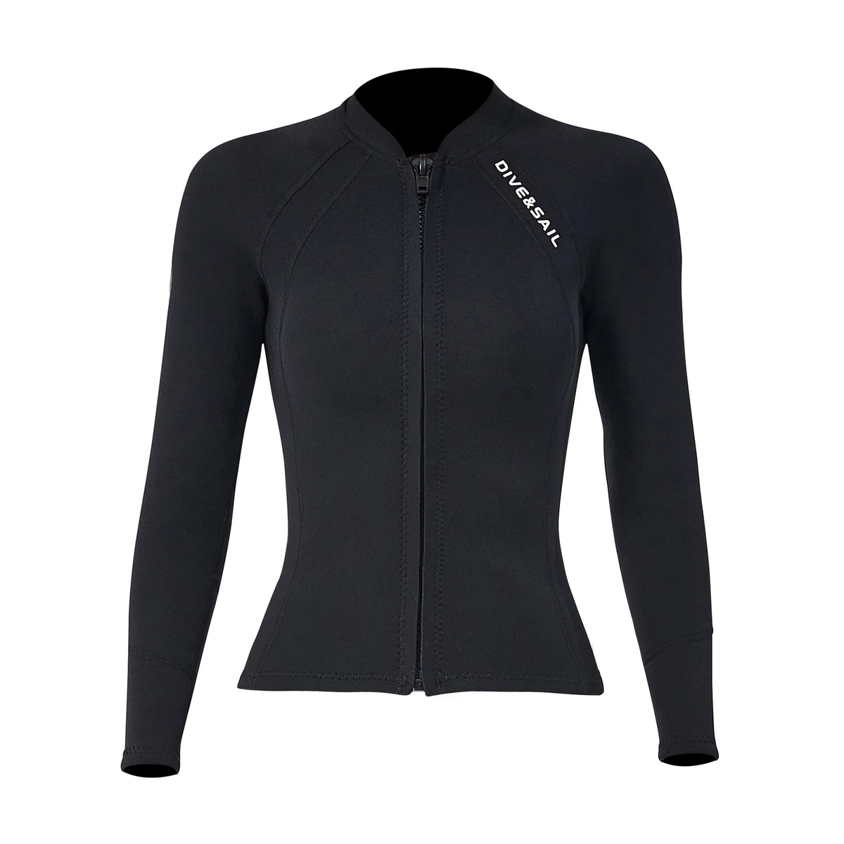 2mm Neoprene Front Zipper Wetsuits Jacket Long Sleeves Z50813