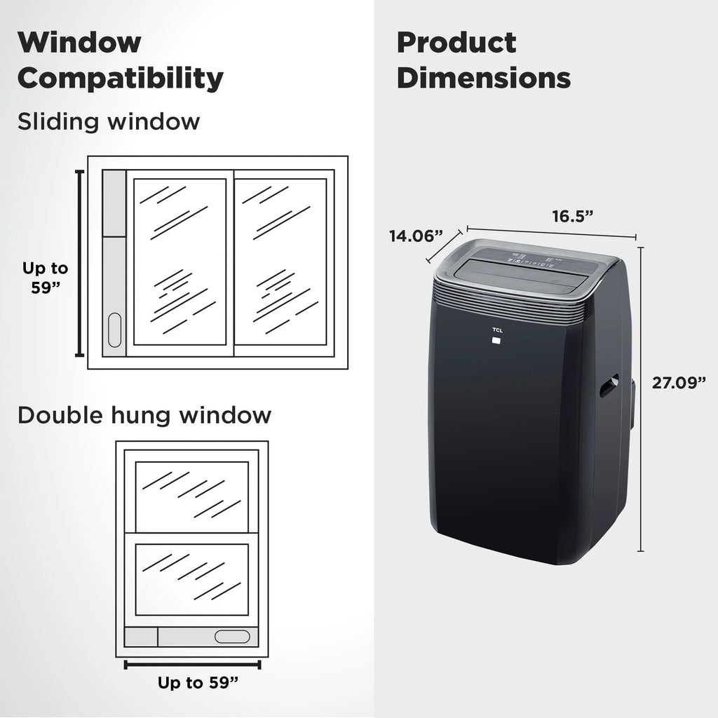 10,000 BTU Smart Portable Air Conditioner K56048