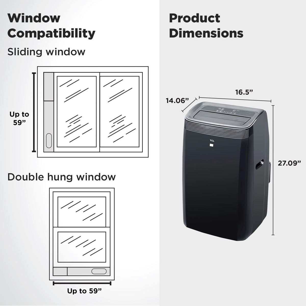 10,000 BTU Smart Portable Air Conditioner K56048