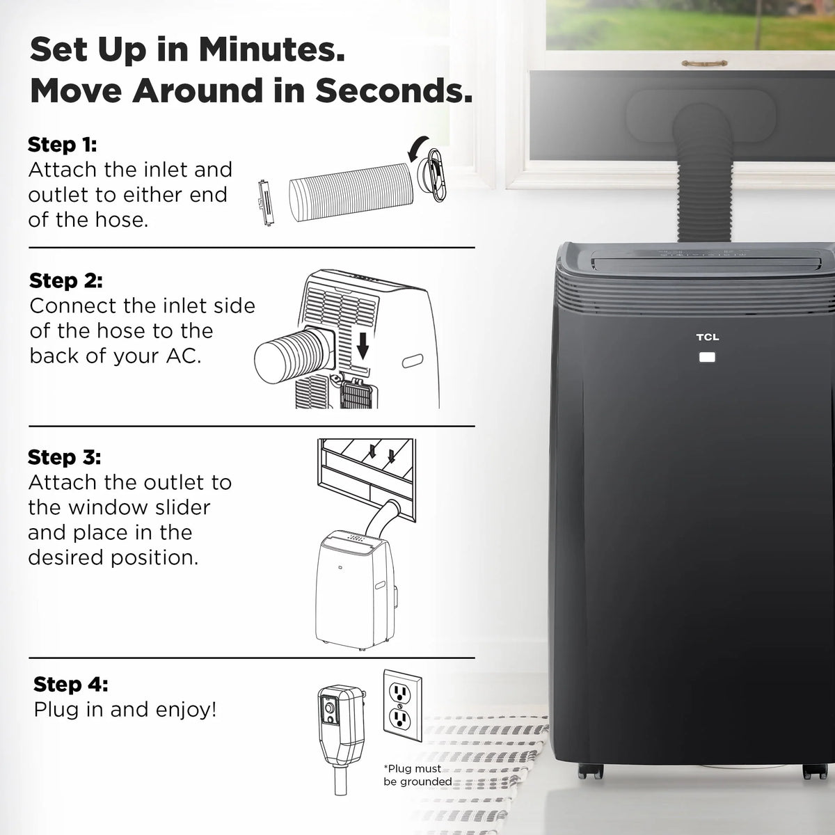 10,000 BTU Smart Portable Air Conditioner K56048