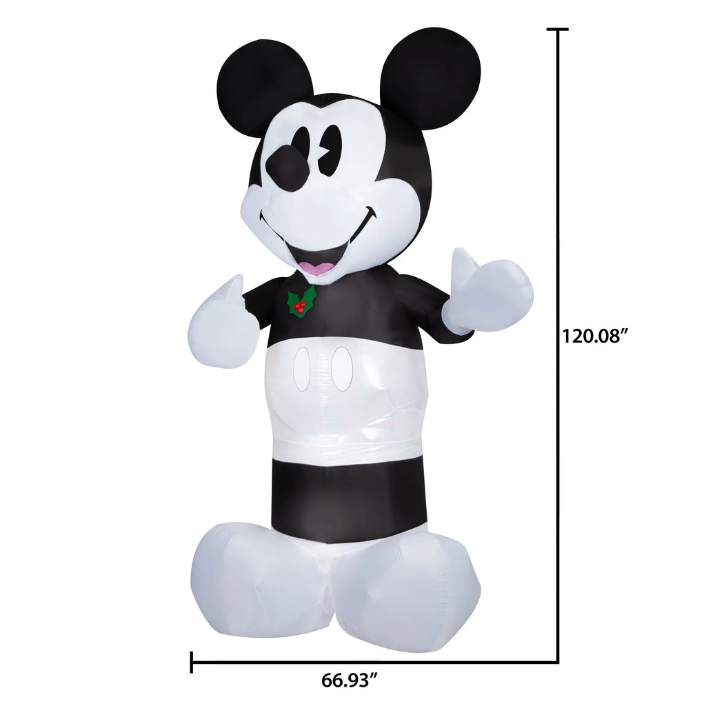 10 foot tall Airblown Inflatables Giant Christmas Mickey Mouse K827