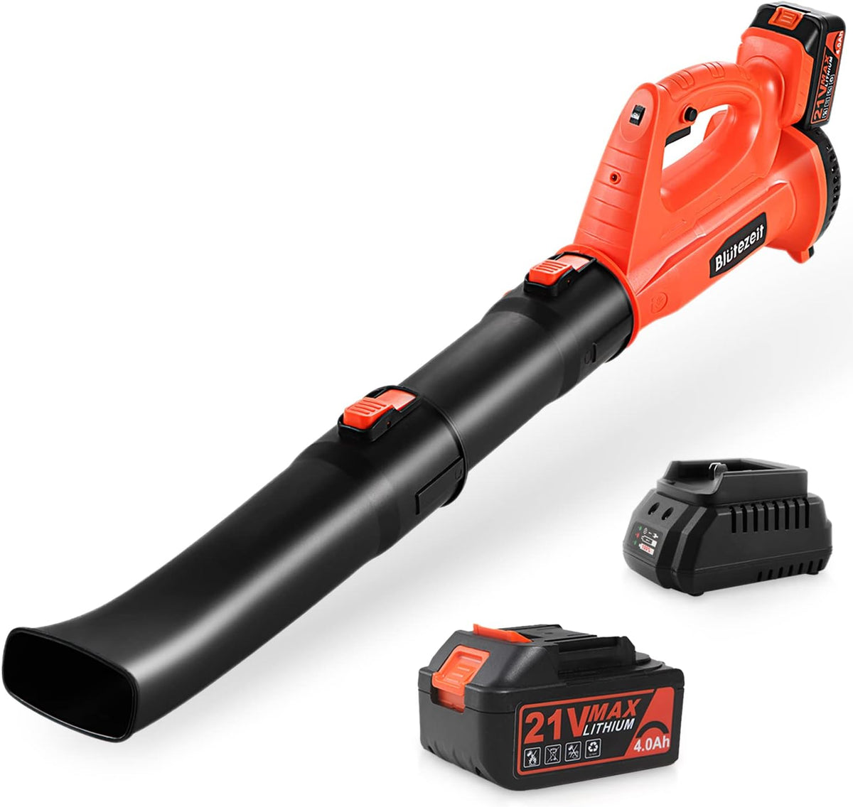 Cordless Electric Leaf Blower with 4.0Ah Battery & Charger F95540