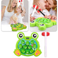 Interactive Whack A Frog Game For Toddler Learning Toy With 2 Hammers L11141