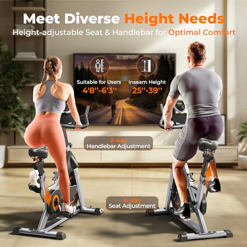 Magnetic Indoor Cycling Bike with Tablet Holder L582988