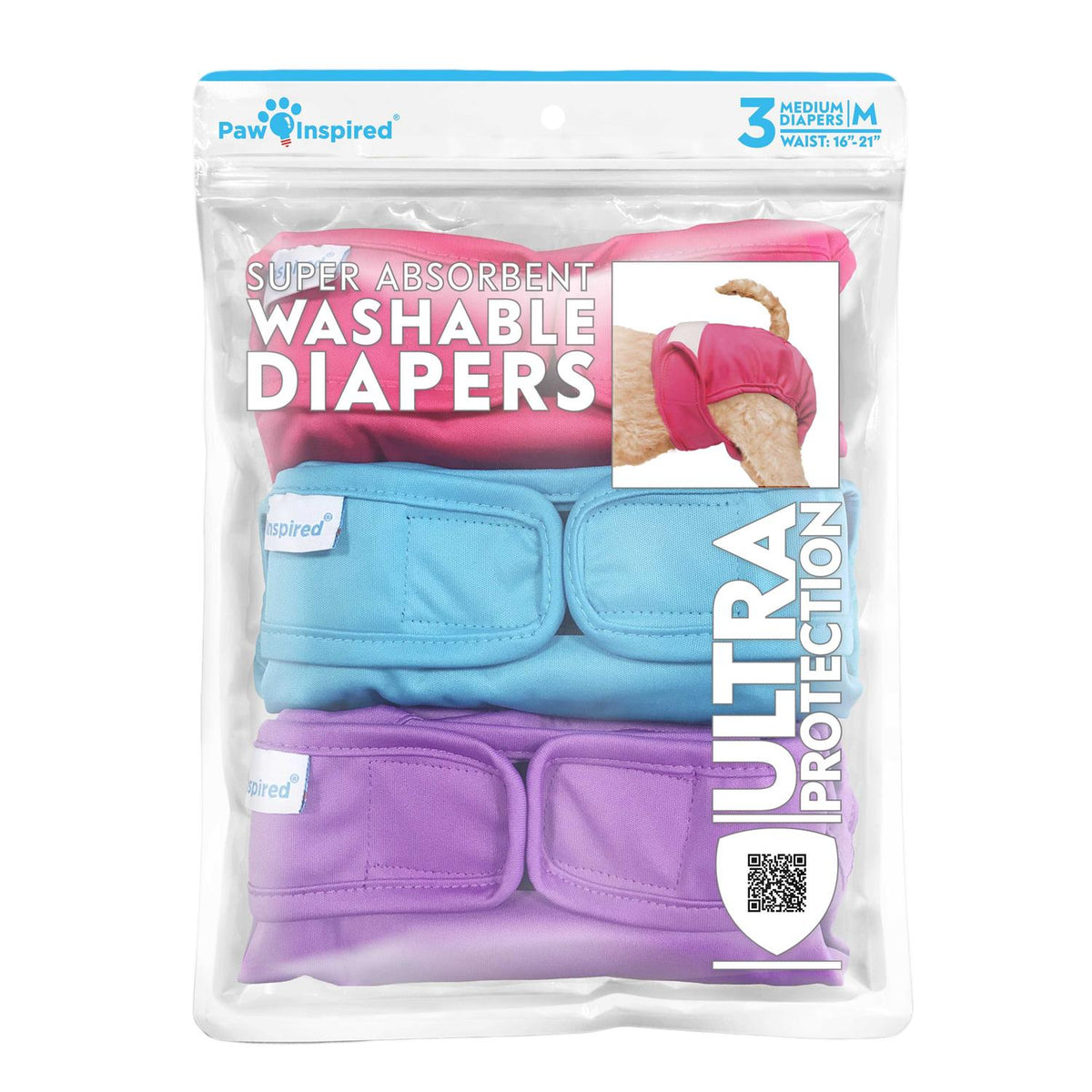 Washable Reusable Female Dog Diapers Y4602