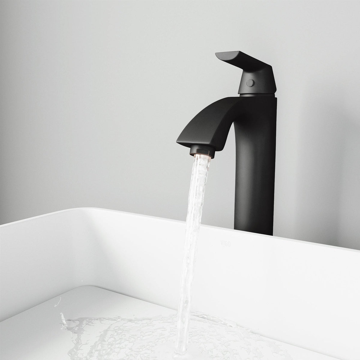 Matte Black Vessel Bathroom Faucet G103