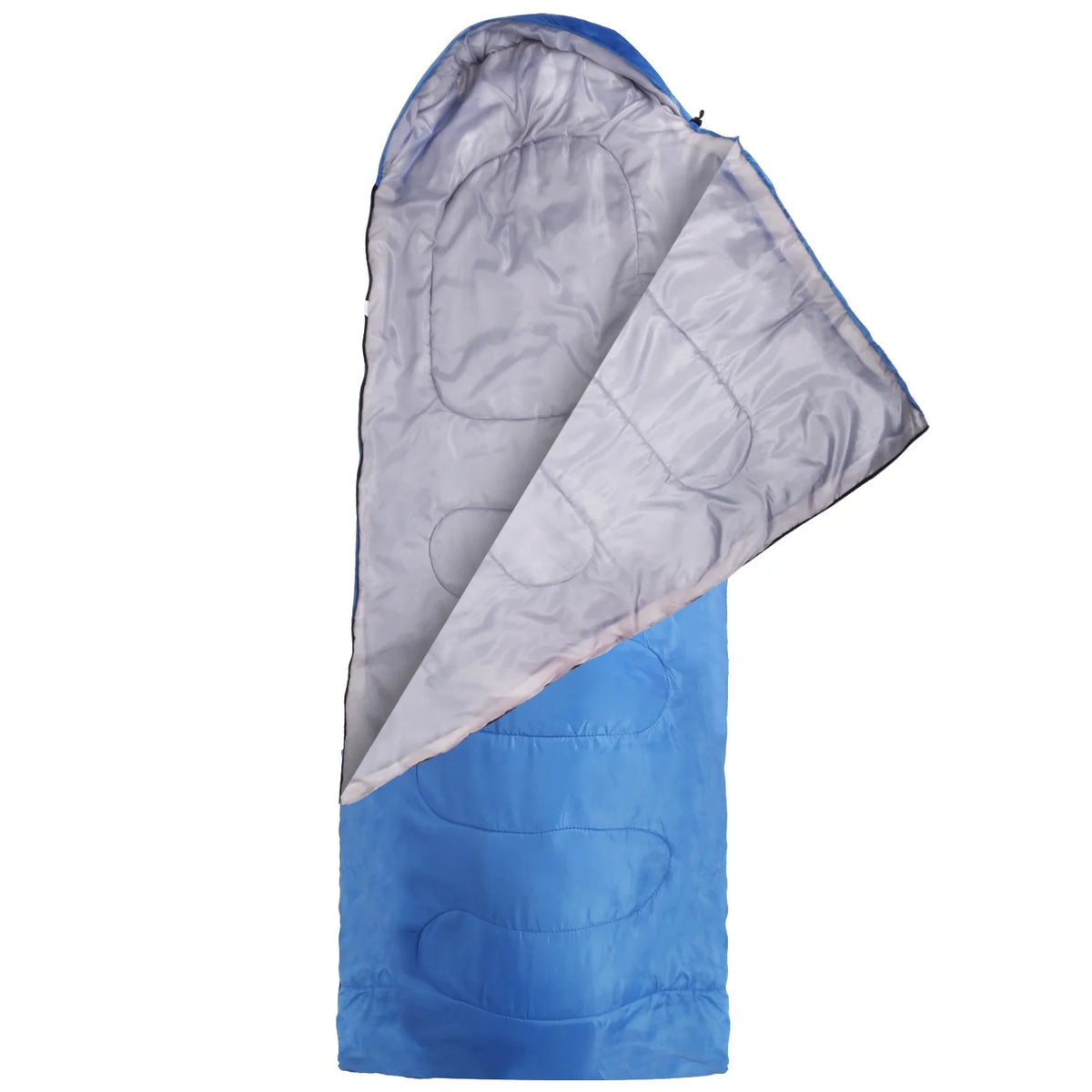 Royal Blue Backpacking Sleeping Bag with Carry Bag A146368