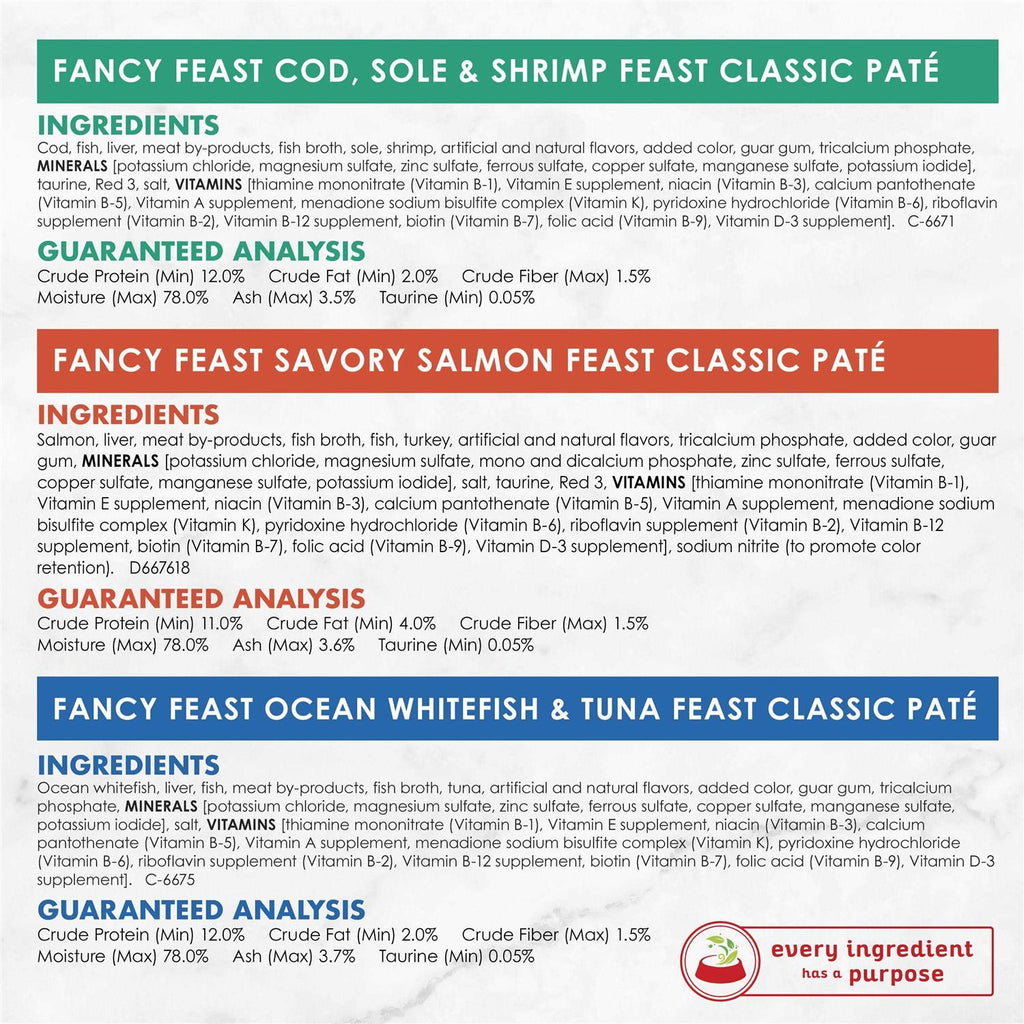 Seafood Classic Pate Wet Cat Food X89693