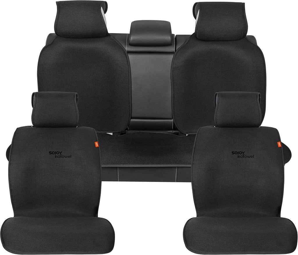 Black Car Seat Cushion Covers E305