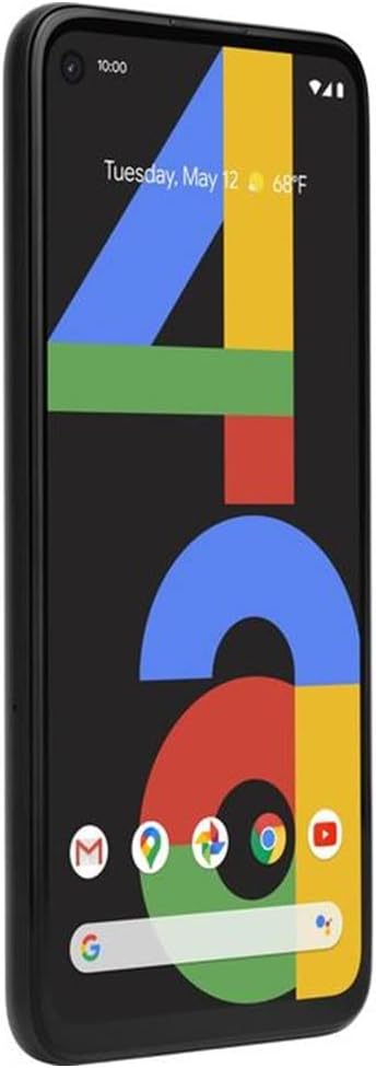 Pixel 4a with 5G 128GB 6GB 6.2" OLED 4K Dual Camera Unlocked Just Black I225