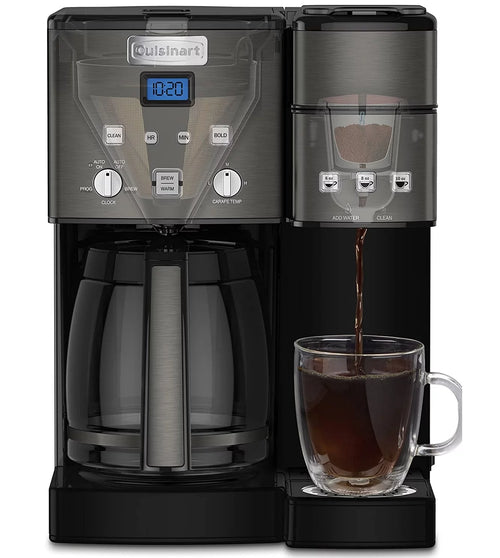 12 Cup Coffee Maker And Single-Serve Brewer Black K74058