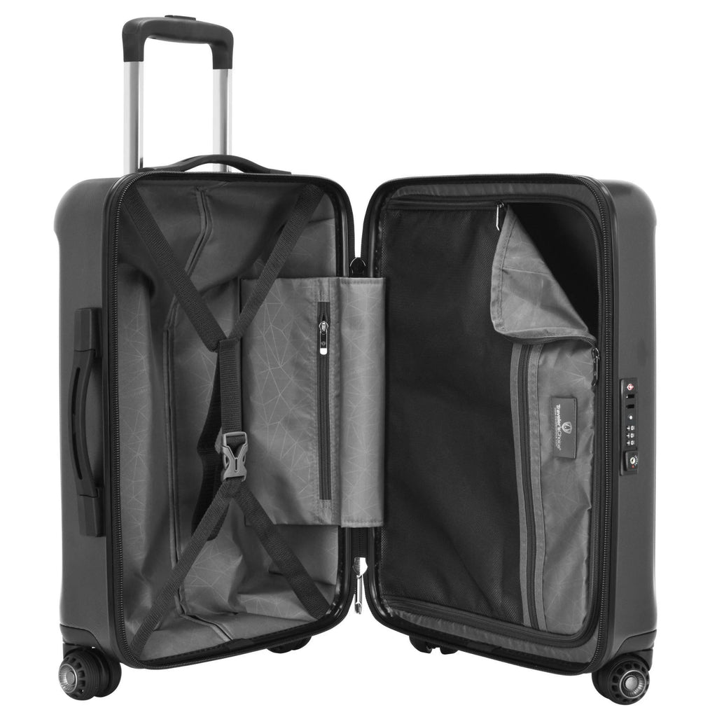 21 in. Metallic Grey Polycarbonate Spinner O37598