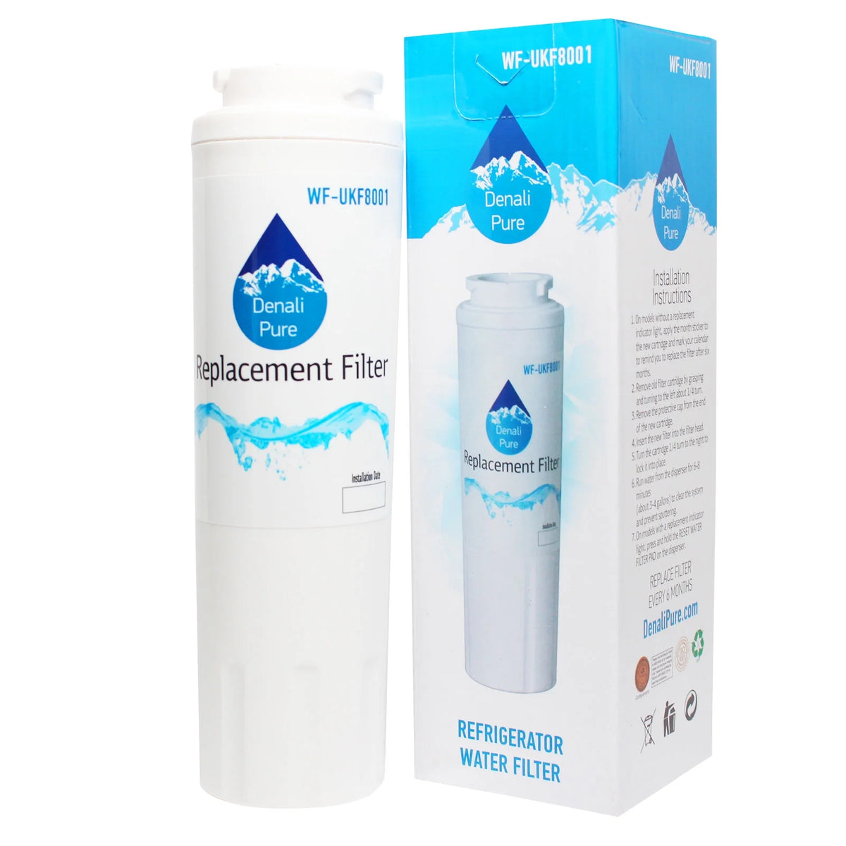 4-Pack Replacement Refrigerator Water Filter Cartridge O366772
