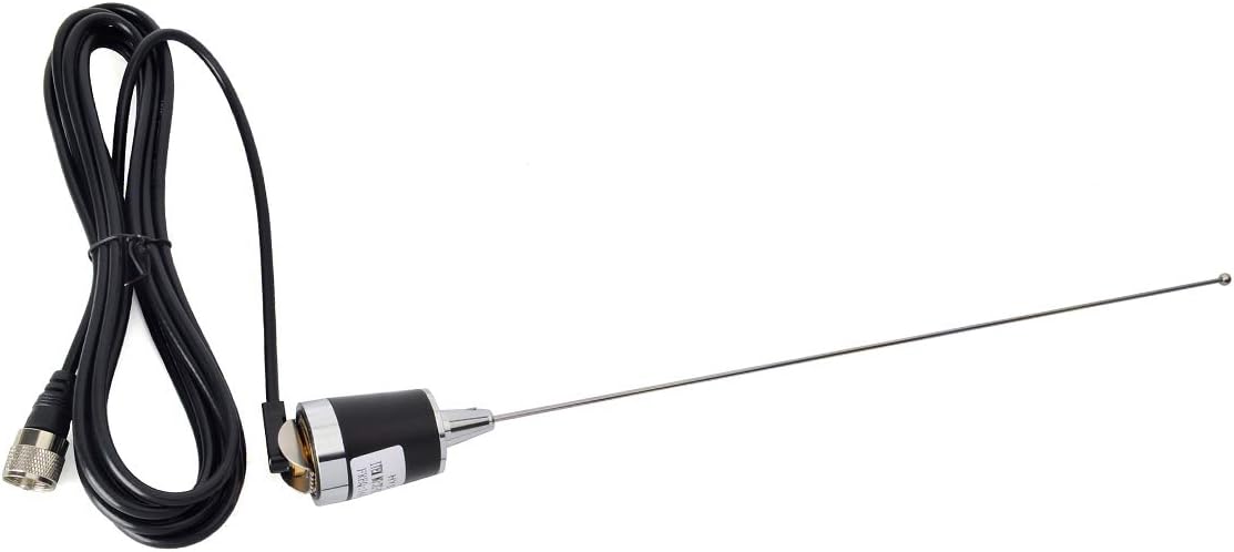 NMO Dual Band 144/430MHz Antenna with 13ft RG58 Coax Cable, Pack of 2 T5610