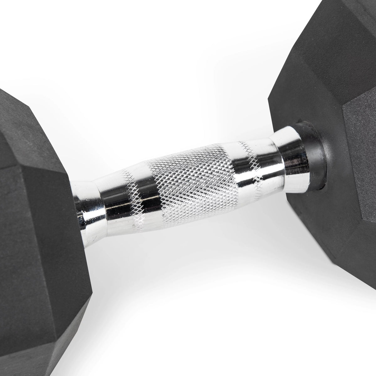 50 lb Rubber Hex Dumbbell Weight Set U3619