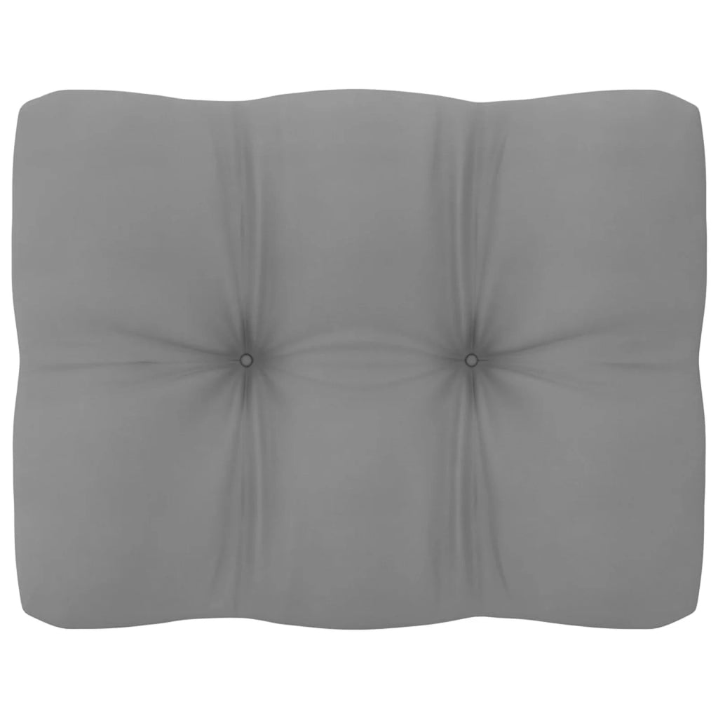 6 Piece Gray Cushioned Pinewood Sectional Sofa Set Y32875