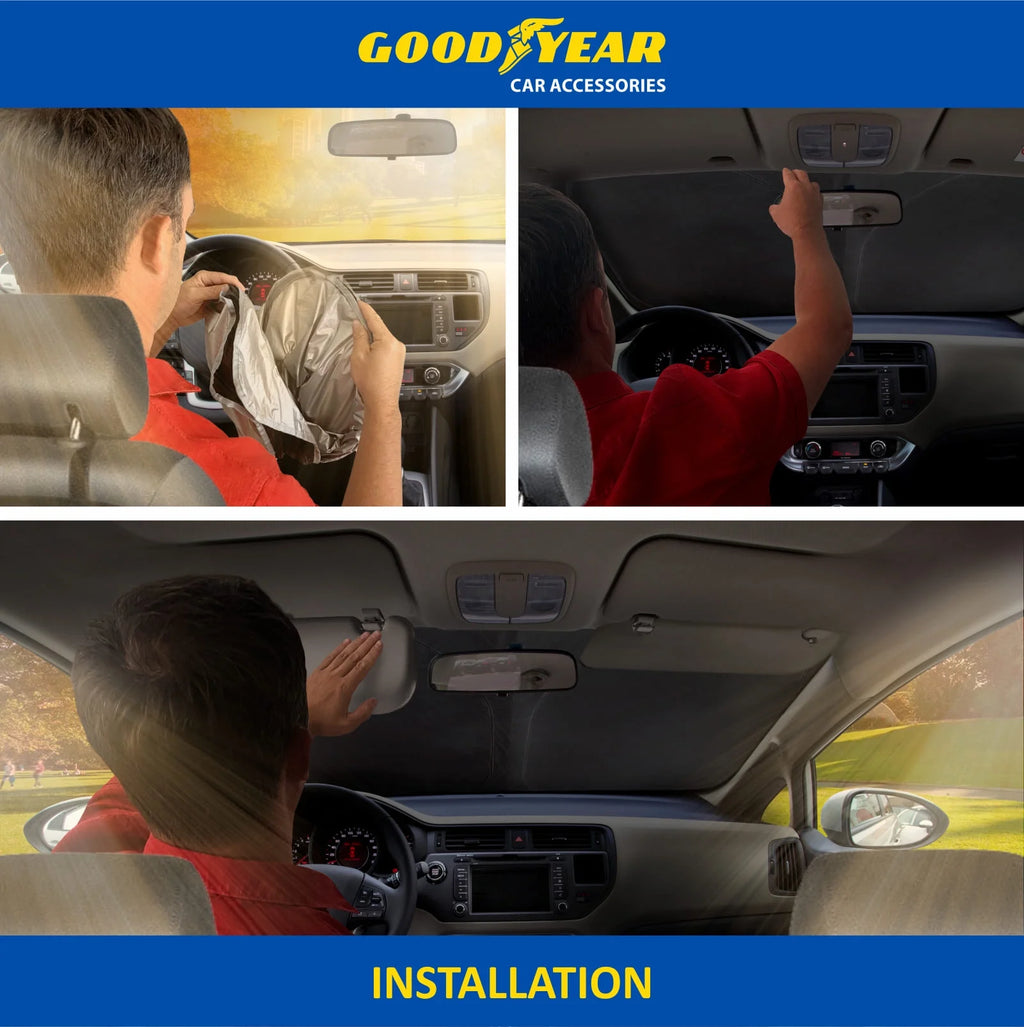 Foldable Windshield Sun Shade for Ford Mustang V8172