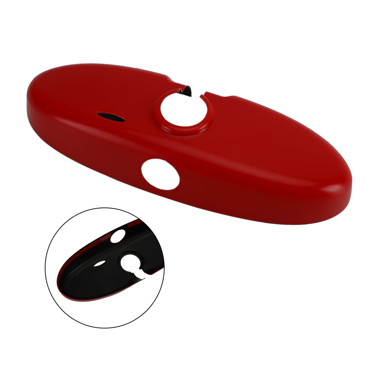 Red Rear View Mirror Cover H286