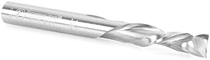 CNC Solid Carbide Compression Spiral 1/4 Dia x 7/8 x 1/4 Shank B82044