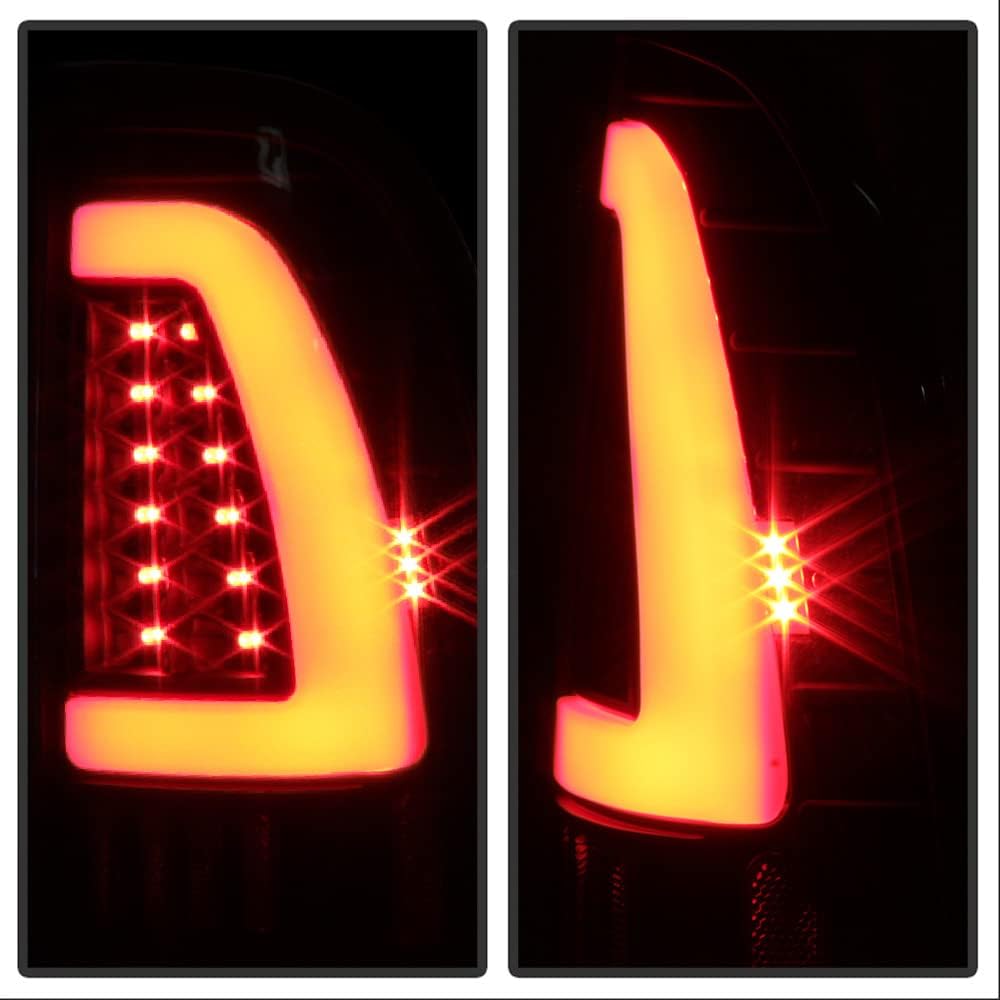 Black Smoke LED Tube Tail Lights Brake Lamps O22757