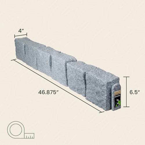 Faux Stone Landscape Edging Border A2351