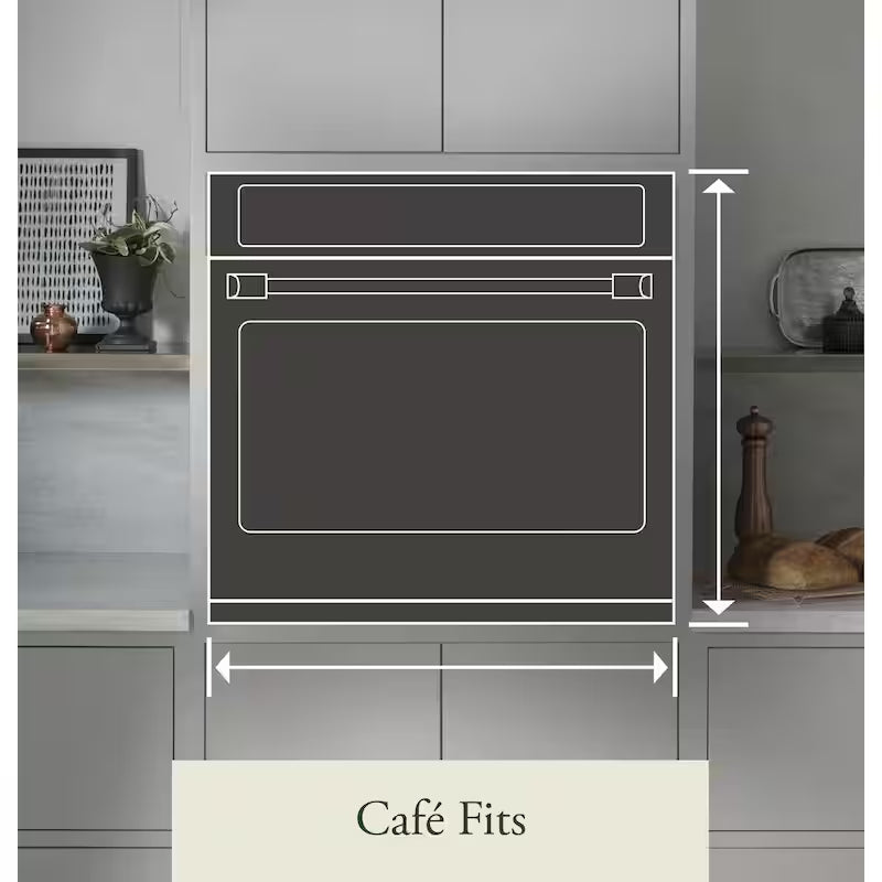 30 in. Smart Electric Wall Oven with Convection Self-Cleaning in Matte White M488