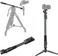 Motorized Camera Slider Monopod with Pan and Tilt Head & Tripod X3445