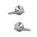 Bright Chrome Door Lever Set F498268