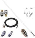 8dBi Fiber-Glass Omnidirectional Antenna with 5foot SLMR-400 Wire N39068