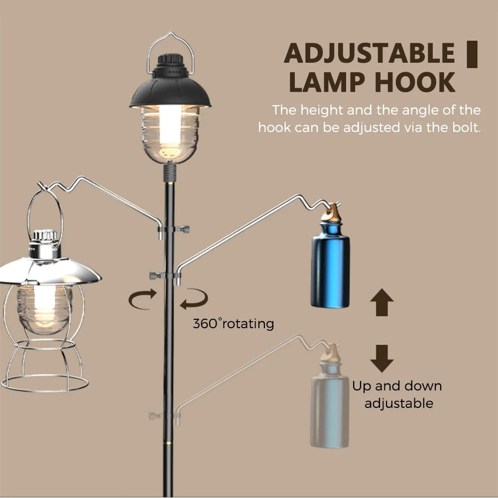 Adjustable Aluminum Alloy Lantern Hanger S9506