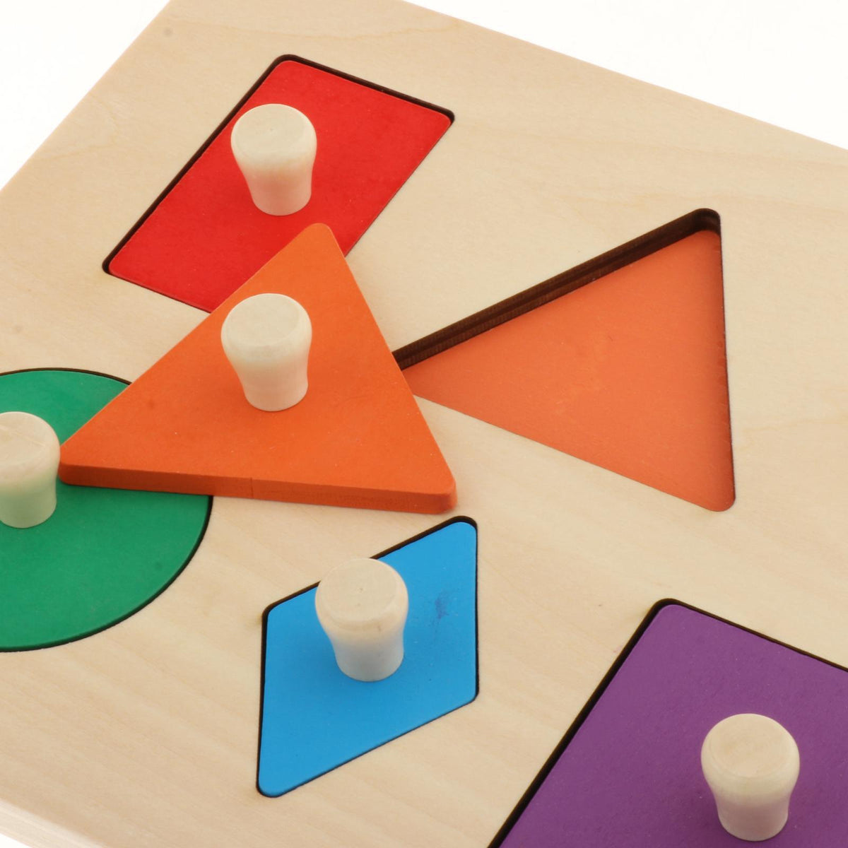 Wooden Shape Puzzles Educational Toy W120