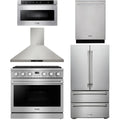 36 Gas Range, Range Hood, Refrigerator, Dishwasher and Microwave X11018
