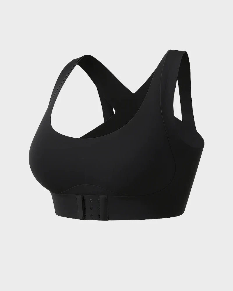 Front Closure Cross-Back Wireless Bra B3688