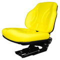 Yellow Suspension Seat for Open Cab Tractor W9428