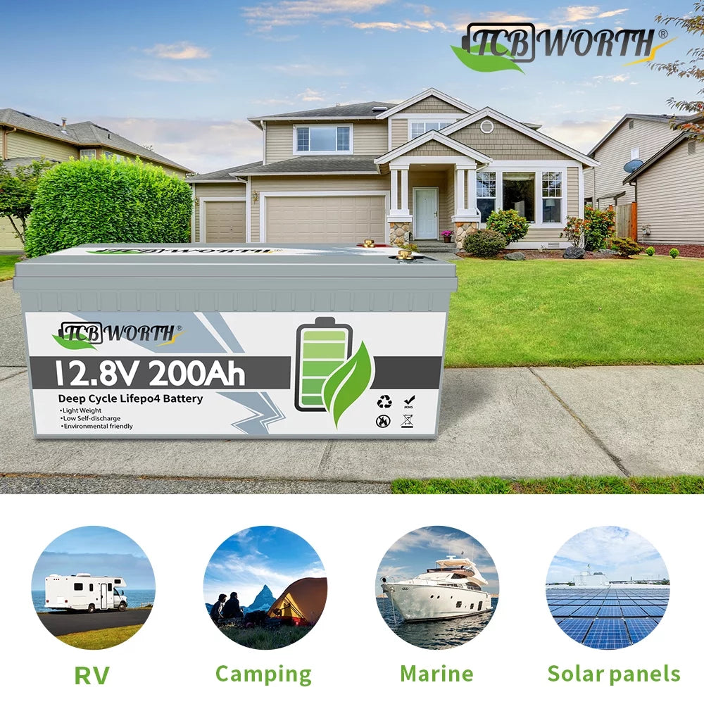 12.8V 200AH Lifepo4 Battery with BMS X16693