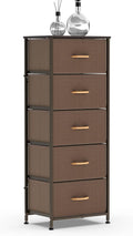 5 Drawer Fabric Dresser Tower E306799
