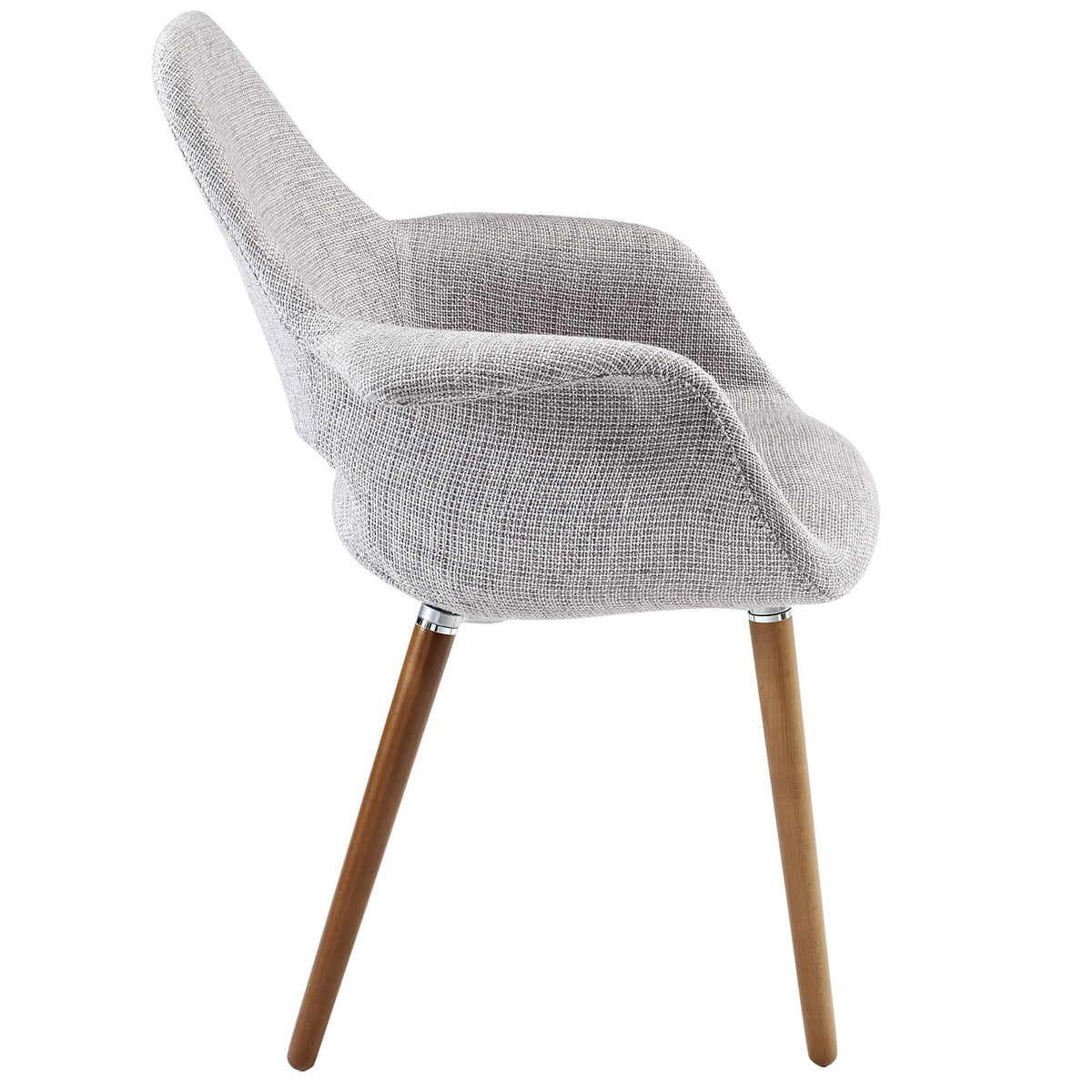 Light Gray Dining Armchair Set of 4 X275952
