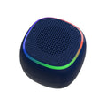 Portable Bluetooth Speaker IPX7 Waterproof Black LED Lights F20285